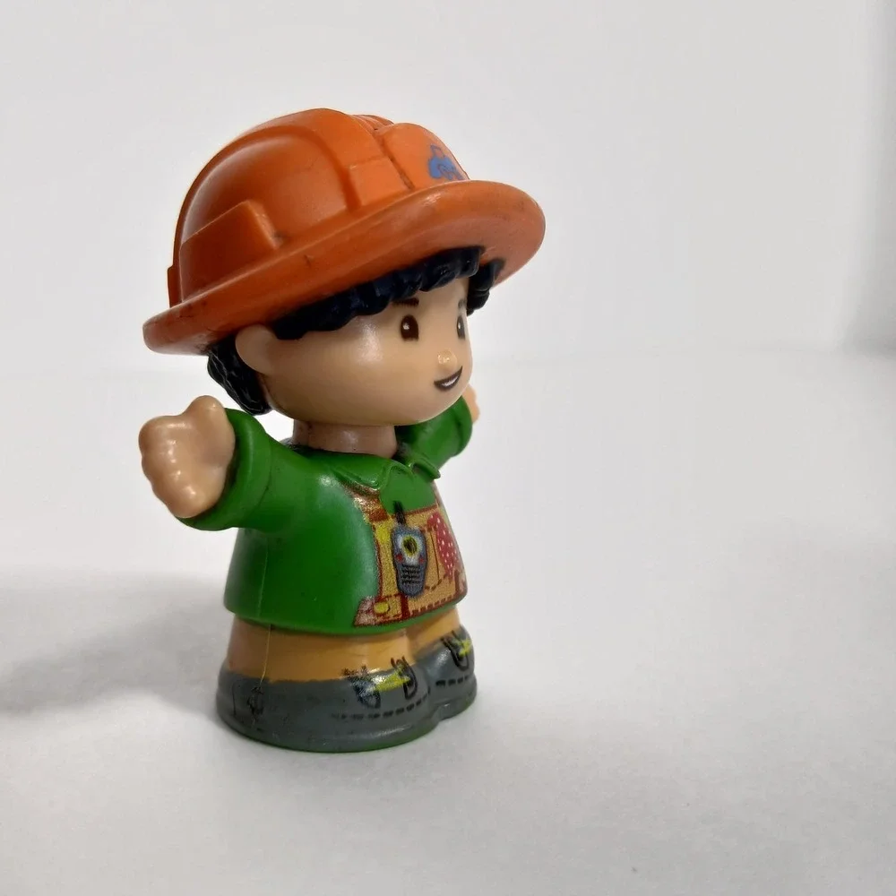 Fisher-Price Little People Replacement Koby Construction Worker READ